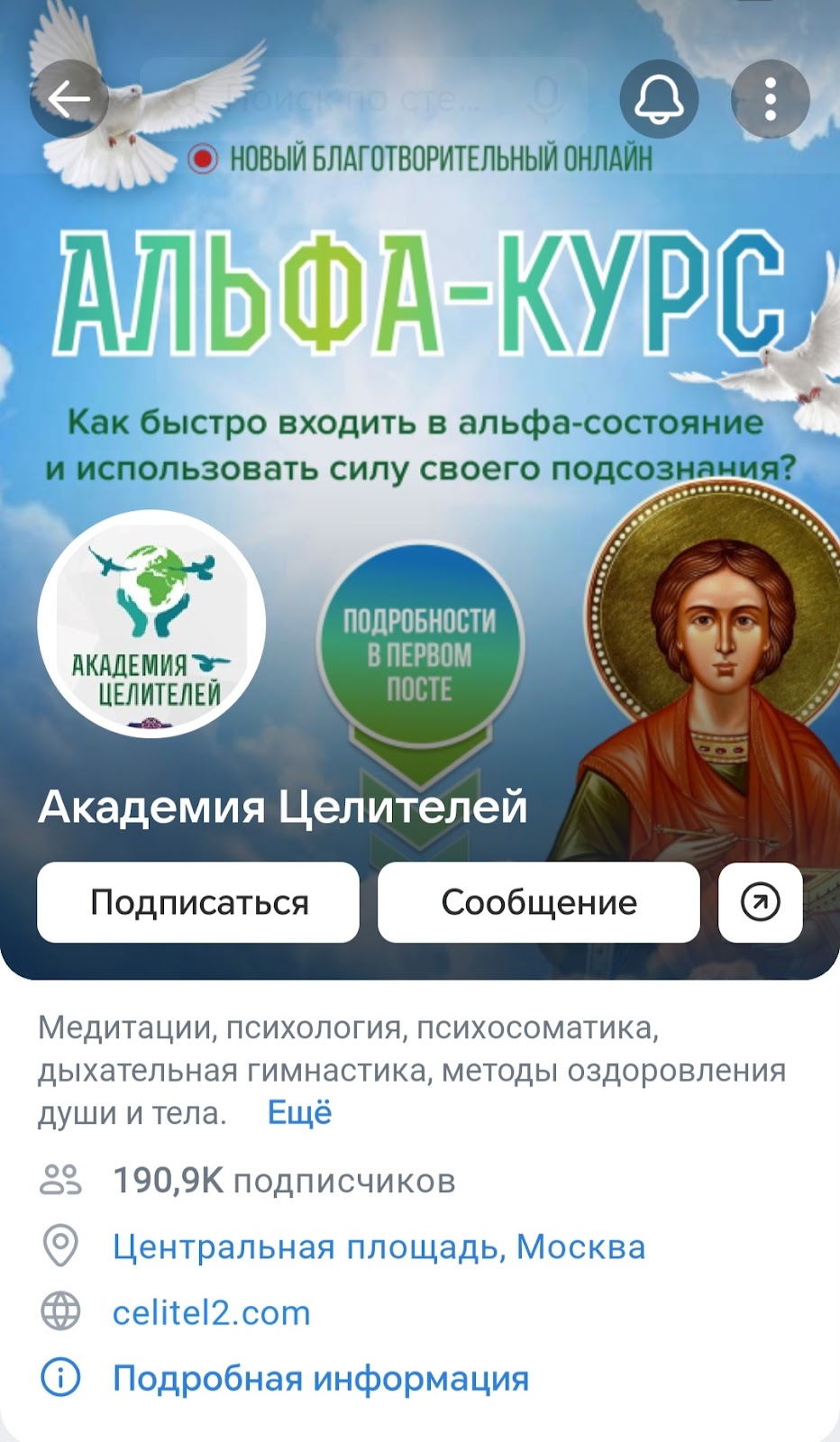 академия целителей