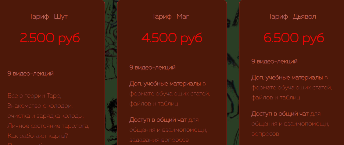 анна волк таро