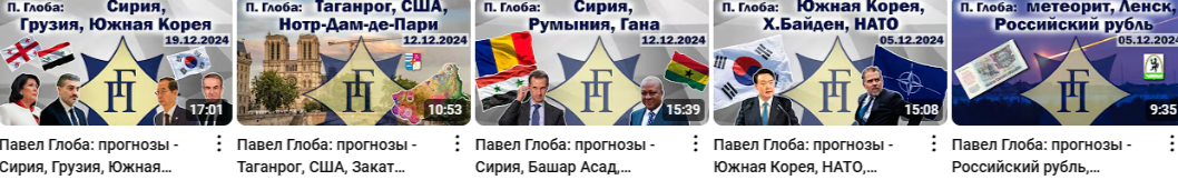 институт павла глобы гороскоп